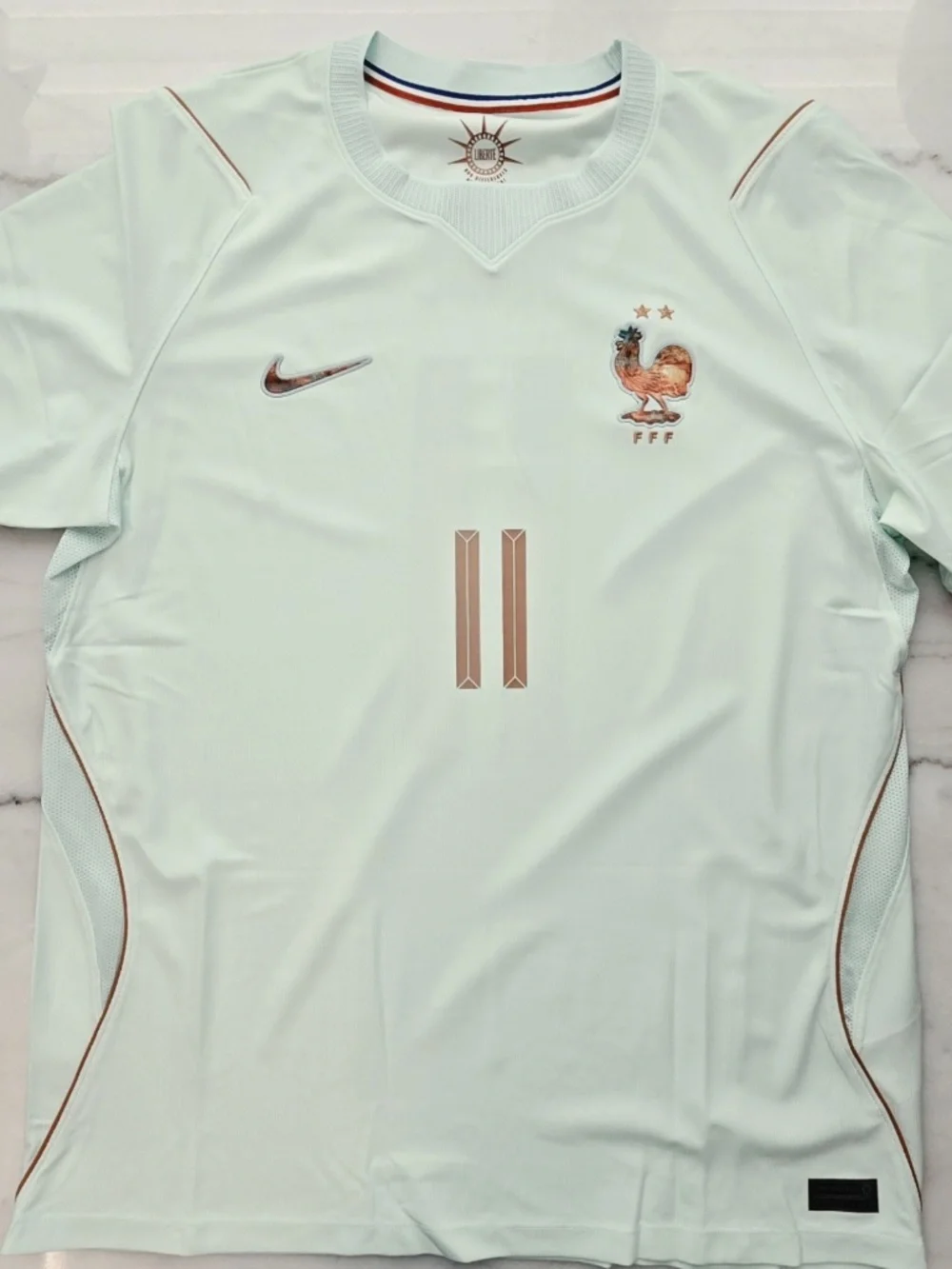 2026 Nike FRANCE FFF #11 OLISE Stadium Away Dri-FIT Soccer Jersey IB5367-394
